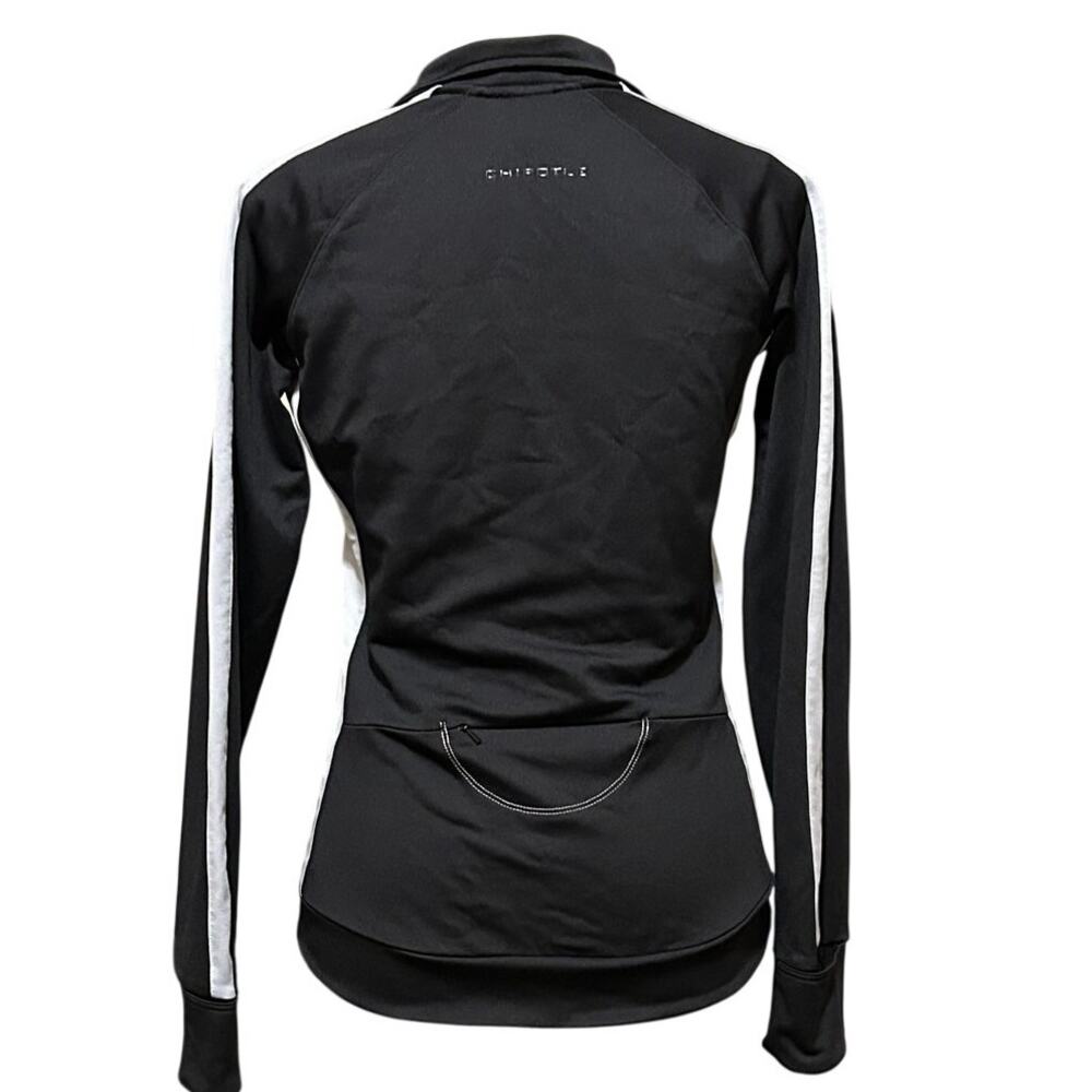 Alo Yoga Cool fit Long Sleeve Full Zip Jacket Women’s Size Medium Black & Gray - Picture 4 of 13